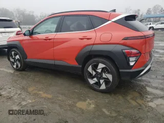 2024 Hyundai Kona Limited with VIN KM8HE3A34RU049881, listed as a Copart auction lot 84243934 with 4,929 mi miles and Clean Title. Bid and sale history available at DreamBid. Image 2.