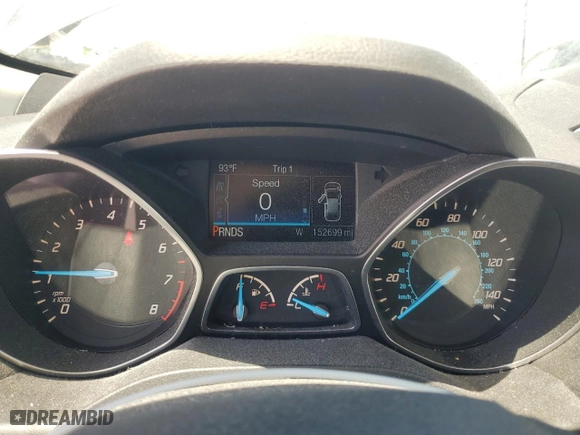 2015 Ford Escape SE with VIN 1FMCU9G91FUC33697, listed as a Copart auction lot 67321544 with 152,699 mi miles and Salvage Title. Bid and sale history available at carsss.com. Image 9.
