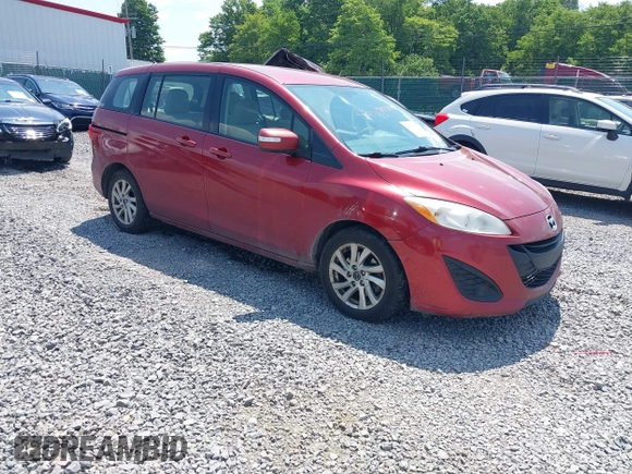2013 Mazda 5 Sport z VIN JM1CW2BL9D0156297, wystawiony jako IAAI lot #42472475 z przebiegiem 249 858 mil mil oraz . Historia ofert i sprzedaży dostępna na DreamBid. Obrazek 1.