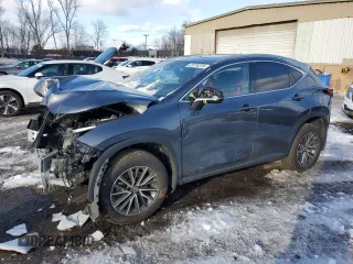 2022 Lexus NX 350 z VIN JTJAGCEZ8N2002807, wystawiony jako Copart lot #43778315 z przebiegiem 11 735 mil mil oraz Szkody całkowita. Historia ofert i sprzedaży dostępna na DreamBid. Obrazek 1.