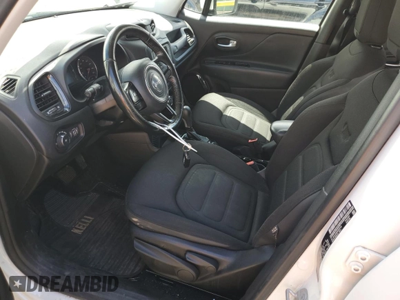 2017 Jeep Renegade Latitude with VIN ZACCJABB8HPE67123, listed as a Copart auction lot 55594475 with 101,646 mi miles and Salvage Title. Bid and sale history available at carsss.com. Image 7.