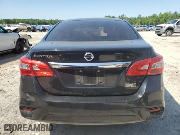 2019 Nissan Sentra SV with VIN 3N1AB7AP8KY349292, listed as a Copart auction lot 52185185 with 103,234 mi miles and Non Repairable. Bid and sale history available at DreamBid. Image 6.