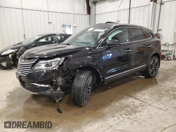 2017 Lincoln MKC Reserve with VIN 5LMTJ3DH9HUL70808, listed as a Copart auction lot 55073295 with 55,775 mi miles and Non Repairable. Bid and sale history available at DreamBid. Image 1.