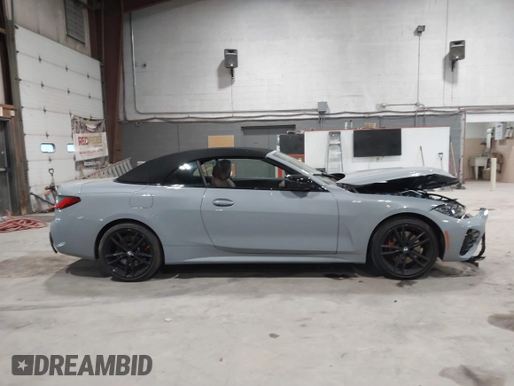 2023 BMW 4 Series 430i xDrive with VIN WBA43AT02PCM45372, listed as a IAAI auction lot 41736410 with 16,695 mi miles and . Bid and sale history available at DreamBid. Image 12.