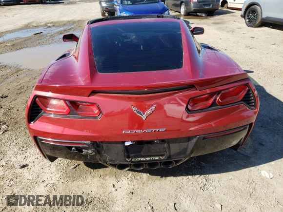 2015 Chevrolet Corvette Z51 2LT with VIN 1G1YK2D76F5114010, listed as a Copart auction lot 49416744 with 8,892 mi miles. Bid and sale history available at carsss.com. Image 6.