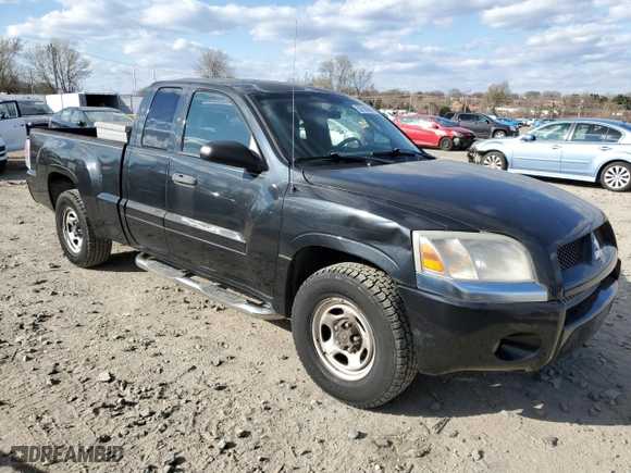 2008 Mitsubishi Raider LS with VIN 1Z7HC22K08S619559, listed as a Copart auction lot 50796605 with 39568 miles and Clean Title. Bid and sale history available at carsss.com. Image 4.