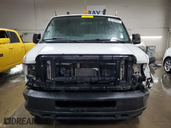 2011 Ford Econoline Cargo Commercial with VIN 1FTNE2EL6BDA70944, listed as a Copart auction lot 82169554 with 181,882 mi miles and Salvage title. Bid and sale history available at DreamBid. Image 5.