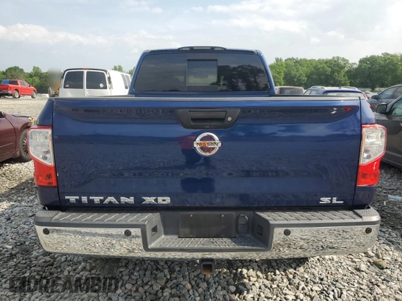 2016 Nissan Titan SV with VIN 1N6BA1F22GN502023, listed as a Copart auction lot 54118535 with 155,760 mi miles and Salvage title. Bid and sale history available at DreamBid. Image 6.