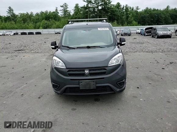 2017 Ram ProMaster City Cargo Tradesman with VIN ZFBERFABXH6H30480, listed as a Copart auction lot 64974914 with 156,482 mi miles and Salvage Title. Bid and sale history available at DreamBid. Image 11.