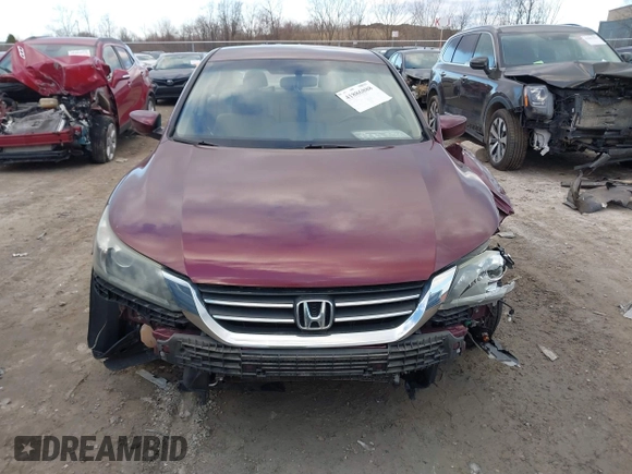2014 Honda Accord Sedan LX with VIN 1HGCR2F33EA285263, listed as a IAAI auction lot 41886888 with 110,852 mi miles. Bid and sale history available at carsss.com. Image 12.