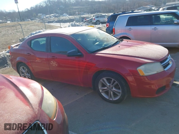 2012 Dodge Avenger SE with VIN 1C3CDZAG2CN255147, listed as a IAAI auction lot 41417897 with 196,514 mi miles and . Bid and sale history available at DreamBid. Image 1.