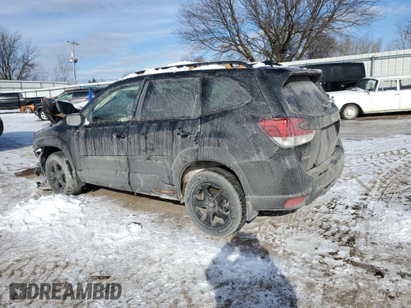 2023 Subaru Forester Wilderness with VIN JF2SKAMC0PH424482, listed as a Copart auction lot 43389475 with 32,760 mi miles and Non Repairable. Bid and sale history available at carsss.com. Image 2.