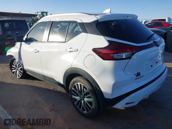 2023 Nissan Kicks SV with VIN 3N1CP5CV0PL539540, listed as a IAAI auction lot 41401656 with 13,205 mi miles. Bid and sale history available at carsss.com. Image 3.