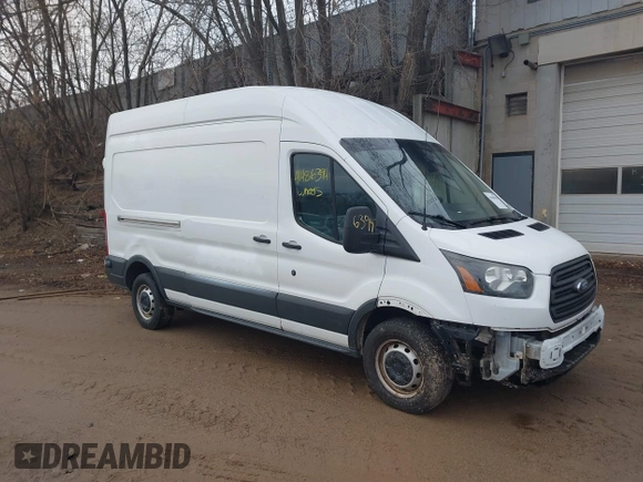 2015 Ford Transit Cargo with VIN 1FTNR2XG6FKB09053, listed as a IAAI auction lot 41486394 with 175,265 mi miles and . Bid and sale history available at DreamBid. Image 1.