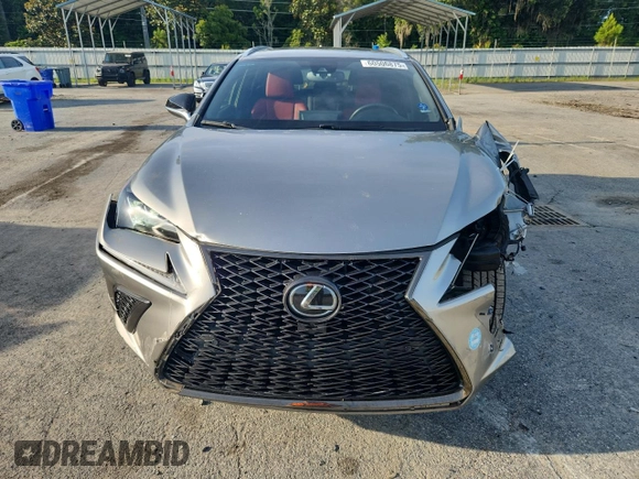 2020 Lexus NX 300 F Sport z VIN JTJSARDZ4L2231265, wystawiony jako Copart lot #60506875 z przebiegiem 52 220 mil mil oraz Szkoda całkowita • Salvage title. Historia ofert i sprzedaży dostępna na DreamBid. Obrazek 5.