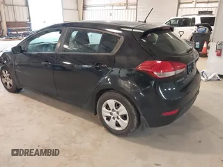 2017 Kia Forte5 LX with VIN KNAFK5A85H5699787, listed as a IAAI auction lot 41765450 with 115,318 mi miles. Bid and sale history available at carsss.com. Image 3.