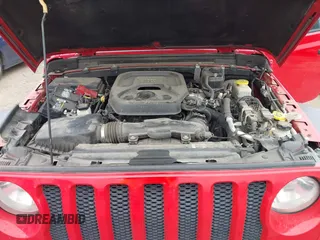 2020 Jeep Wrangler Unlimited Willys with VIN 1C4HJXDN8LW213889, listed as a IAAI auction lot 41561034 with 97,489 mi miles and . Bid and sale history available at DreamBid. Image 10.