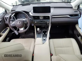 2020 Lexus RX with VIN 2T2JGMDA3LC047927, listed as a Copart auction lot 45787155 with 27,806 mi miles and Salvage Title. Bid and sale history available at carsss.com. Image 8.