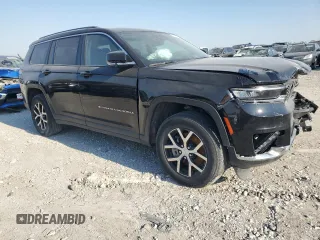 2023 Jeep Grand Cherokee Limited with VIN 1C4RJKBG8P8813463, listed as a Copart auction lot 52864245 with 19,706 mi miles and Salvage title. Bid and sale history available at DreamBid. Image 4.