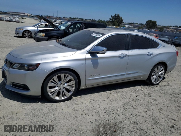2017 Chevrolet Impala Premier with VIN 2G1145S35H9131500, listed as a Copart auction lot 62735235 with Not provided miles and Salvage title. Bid and sale history available at DreamBid. Image 1.