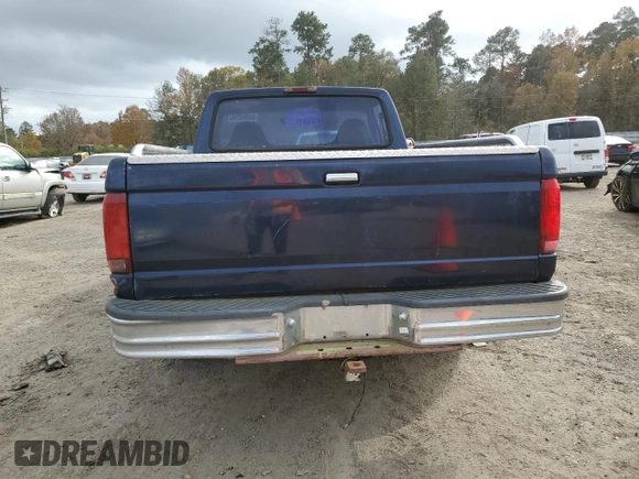 1995 Ford F-150 with VIN 1FTDF15Y7SNB59477, listed as a Copart auction lot 84869214 with 0 mi miles and Clean Title. Bid and sale history available at carsss.com. Image 6.