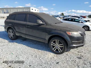 2007 Audi Q7 Premium with VIN WA1BV74L47D018456, listed as a Copart auction lot 85558234 with 0 mi miles and Salvage Title. Bid and sale history available at carsss.com. Image 4.