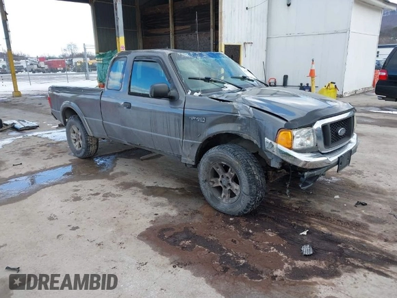 2005 Ford Ranger XL with VIN 1FTZR15E45PA00430, listed as a IAAI auction lot 41309788 with 249,848 mi miles. Bid and sale history available at carsss.com. Image 1.