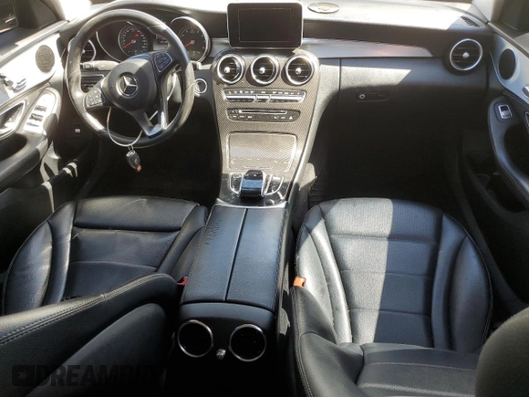 2015 Mercedes-Benz C 300 Luxury with VIN 55SWF4KB6FU022379, listed as a Copart auction lot 49899215 with 107,168 mi miles and Salvage Title. Bid and sale history available at DreamBid. Image 8.