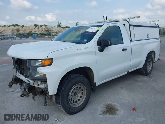 2021 Chevrolet Silverado 1500 with VIN 3GCNYAEH3MG479597, listed as a IAAI auction lot 42053040 with 102,403 mi miles and . Bid and sale history available at DreamBid. Image 19.