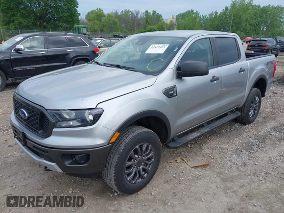 2021 Ford Ranger XL with VIN 1FTER4FH0MLD78338, listed as a IAAI auction lot 42419405 with 50,799 mi miles and . Bid and sale history available at DreamBid. Image 17.