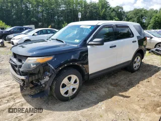 2013 Ford Utility Police Interceptor with VIN 1FM5K8AR2DGC63501, listed as a Copart auction lot 63795064 with 187,512 mi miles and Salvage Title. Bid and sale history available at carsss.com. Image 1.