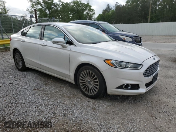 2016 Ford Fusion Titanium with VIN 3FA6P0K91GR228039, listed as a Copart auction lot 51342075 with 93,502 mi miles and Clean Title. Bid and sale history available at DreamBid. Image 4.