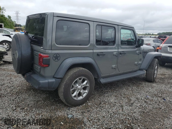 2020 Jeep Wrangler Unlimited Freedom with VIN 1C4HJXDG0LW285901, listed as a Copart auction lot 52193555 with 63,823 mi miles and Salvage title. Bid and sale history available at DreamBid. Image 3.