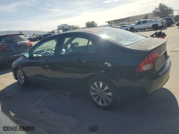 2010 Honda Civic Sdn EX with VIN 2HGFA1F86AH504349, listed as a Copart auction lot 50058915 with 127,619 mi miles and Salvage Title. Bid and sale history available at carsss.com. Image 2.