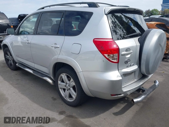 2006 Toyota RAV4 Sport with VIN JTMZK32V865003607, listed as a IAAI auction lot 42056770 with 286,144 mi miles. Bid and sale history available at carsss.com. Image 3.