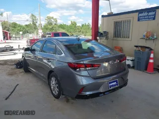 2019 Hyundai Sonata SE with VIN 5NPE24AF2KH758955, listed as a IAAI auction lot 41677446 with 108,969 mi miles. Bid and sale history available at carsss.com. Image 3.
