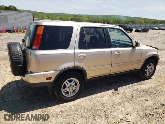 2001 Honda CR-V SE with VIN JHLRD187X1S000681, listed as a Copart auction lot 53985385 with 156,519 mi miles and Clean Title. Bid and sale history available at carsss.com. Image 3.