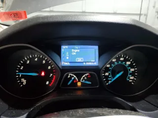 2014 Ford Focus SE with VIN 1FADP3F27EL164395, listed as a Copart auction lot 89045505 with 58,955 mi miles and Salvage Title. Bid and sale history available at carsss.com. Image 9.