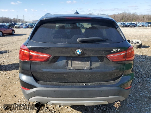 2017 BMW X1 xDrive28i with VIN WBXHT3C35H5F68640, listed as a Copart auction lot 85563114 with 103,480 mi miles and Salvage Title. Bid and sale history available at carsss.com. Image 6.