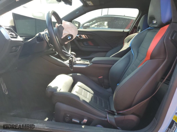 2023 BMW M2 with VIN 3MF13DM08P8D61938, listed as a Copart auction lot 54219205 with 17,311 mi miles and Salvage Title. Bid and sale history available at carsss.com. Image 7.