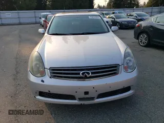 2006 Infiniti G35 with VIN JNKCV51F06M617266, listed as a Copart auction lot 70624804 with 276,847 mi miles and Clean Title. Bid and sale history available at DreamBid. Image 5.