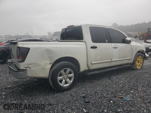 2008 Nissan Titan SE with VIN 1N6BA07D58N348807, listed as a Copart auction lot 50102605 with Not Provided miles and Clean Title. Bid and sale history available at carsss.com. Image 3.