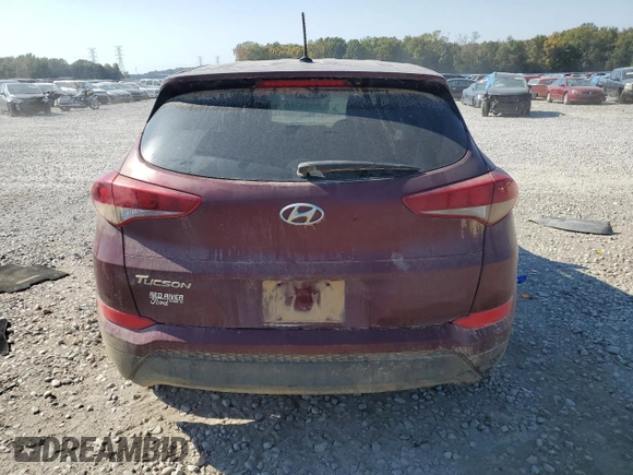 2016 Hyundai Tucson SE z VIN KM8J23A46GU136701, wystawiony jako Copart lot #76673144 z przebiegiem 80 257 mil mil oraz Szkoda całkowita • Salvage title. Historia ofert i sprzedaży dostępna na DreamBid. Obrazek 6.