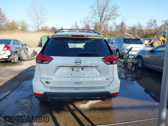 2017 Nissan Rogue SV with VIN 5N1AT2MT4HC886941, listed as a IAAI auction lot 41931973 with 134,249 mi miles and . Bid and sale history available at DreamBid. Image 16.