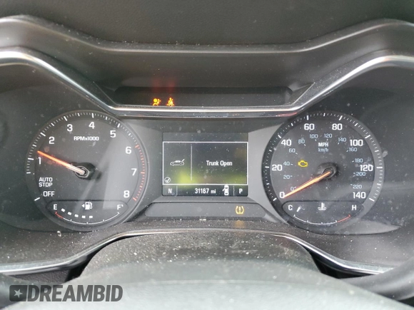 2021 Chevrolet TrailBlazer LT with VIN KL79MPSL7MB109980, listed as a Copart auction lot 48502354 with 31,167 mi miles and . Bid and sale history available at DreamBid. Image 9.