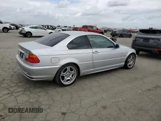 2001 BMW 3 Series 330Ci with VIN WBABN53441JU35456, listed as a Copart auction lot 51002865 with 155,045 mi miles and Salvage Title. Bid and sale history available at carsss.com. Image 3.