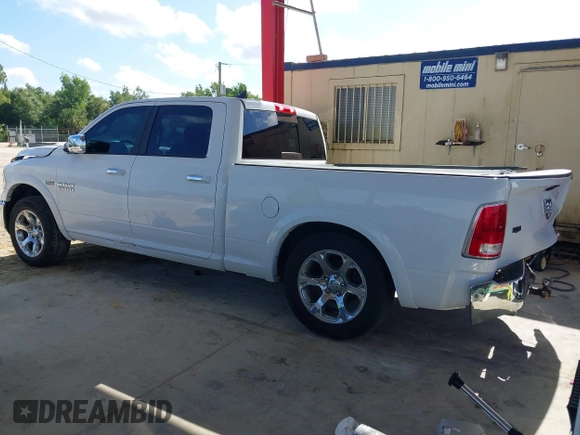 2018 Ram 1500 Laramie with VIN 1C6RR6VT1JS250301, listed as a IAAI auction lot 42736798 with 93,532 mi miles and . Bid and sale history available at DreamBid. Image 14.