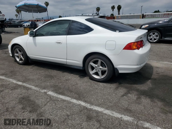 2002 Acura RSX Auto with VIN JH4DC54852C013753, listed as a Copart auction lot 53722285 with 296,540 mi miles and Salvage Title. Bid and sale history available at carsss.com. Image 2.