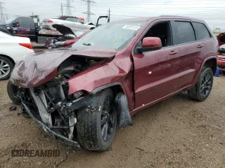 2018 Jeep Grand Cherokee Altitude with VIN 1C4RJFAG0JC220418, listed as a Copart auction lot 56591315 with 81,422 mi miles and Salvage title. Bid and sale history available at DreamBid. Image 1.