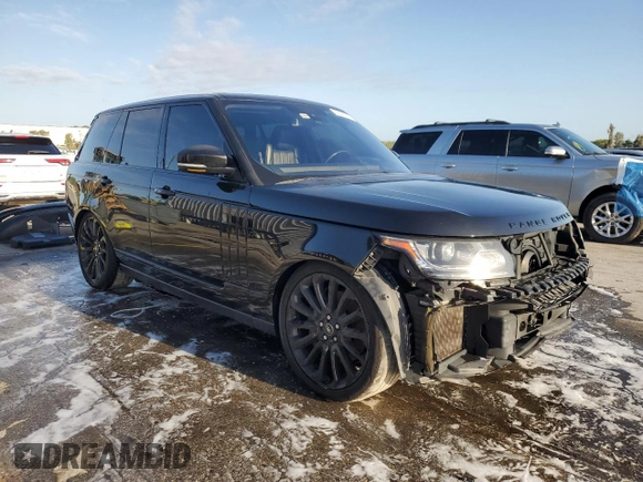 2016 Land Rover Range Rover Supercharged с VIN SALGS2EF6GA256920, выставлен на аукционе Copart как лот 55063715 с пробегом 138 814 миль миль и Списание • Salvage title. История ставок и продаж доступна на DreamBid. Изображение 4.
